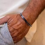 bracelet acier homme
