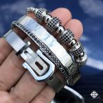 bracelet acier homme