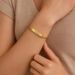bracelet acier inoxydable femme