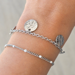 bracelet acier inoxydable femme