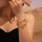 bracelet doré