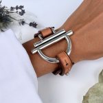 bracelet en cuir femme