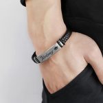 bracelet homme à graver