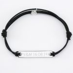 bracelet homme à graver