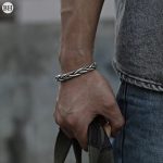 bracelet homme acier