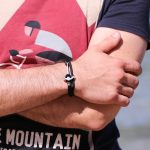 bracelet homme ancre