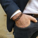 bracelet homme pierre