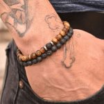 bracelet homme pierre