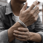 bracelet jonc homme