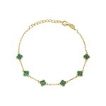 bracelet trefle