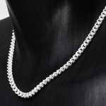 collier en argent homme