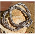 collier en argent homme