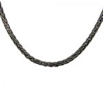 collier en argent homme