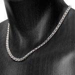 collier en argent homme