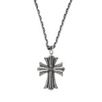 collier en argent homme