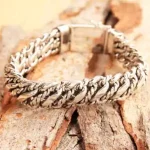 gourmette en argent