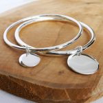 jonc argent femme