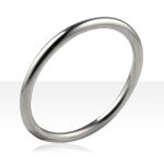 jonc argent femme