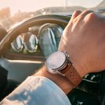 montre bracelet cuir homme